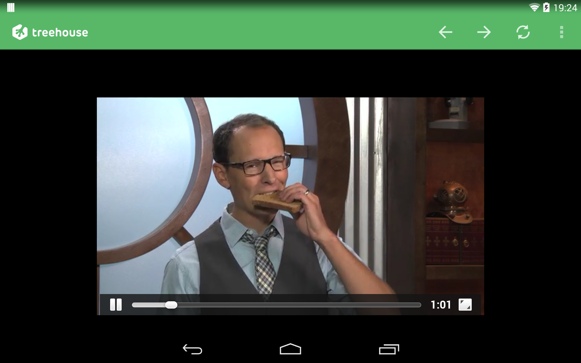 HTML5 video won't go fullscreen in WebView. (Example) | Treehouse Community