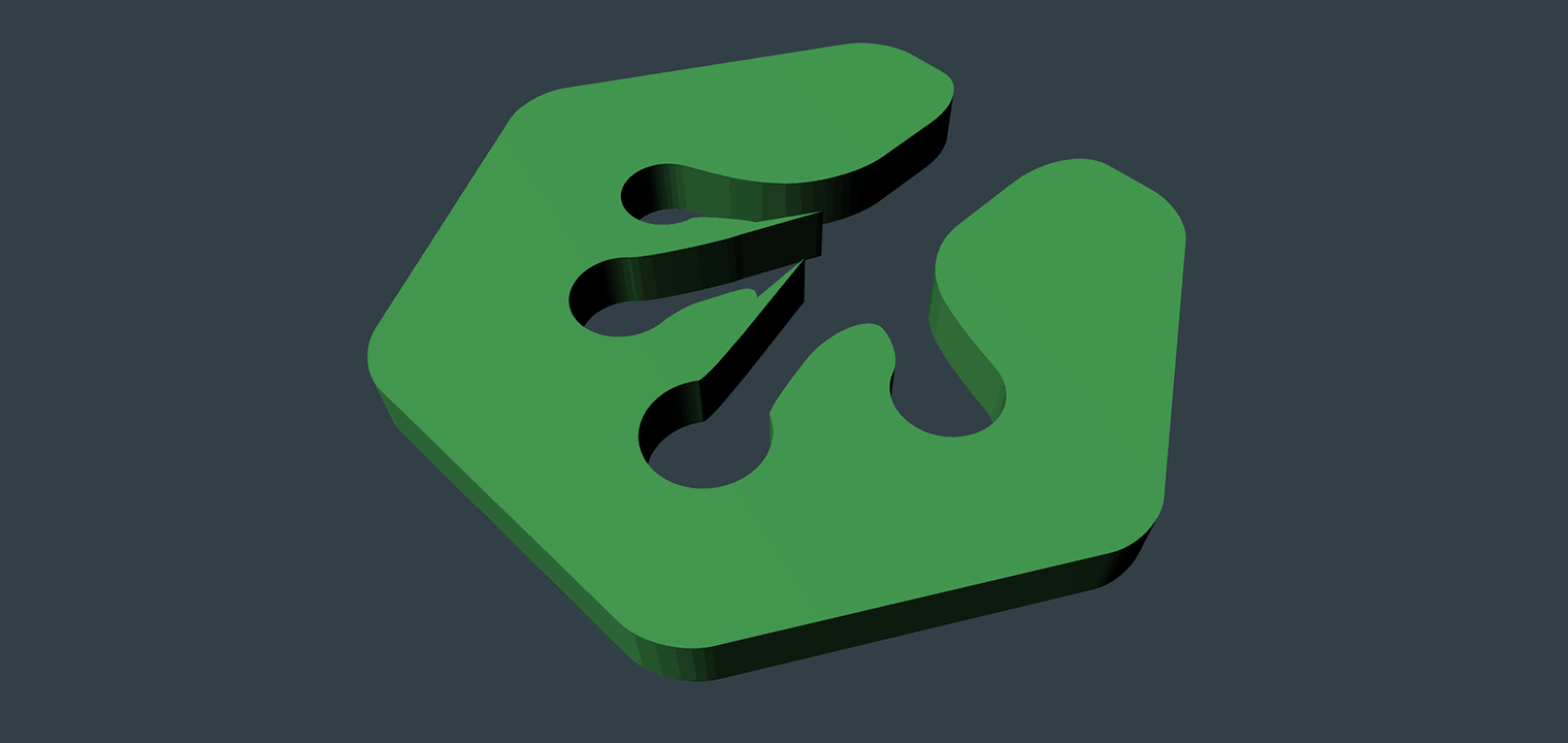 the Treehouse logo in 3D