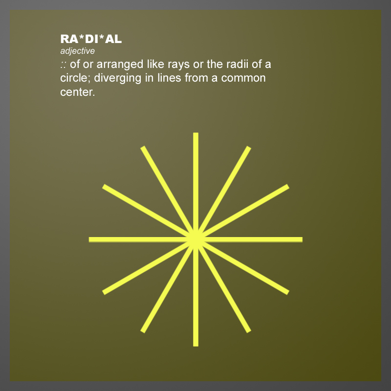 Definition of 'Radial'