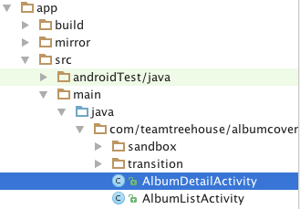 Project structure